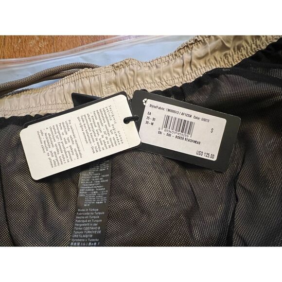 Emporio Armani Swim Shorts with Two-Tone Eagle Embroidery - Picture 14 of 14